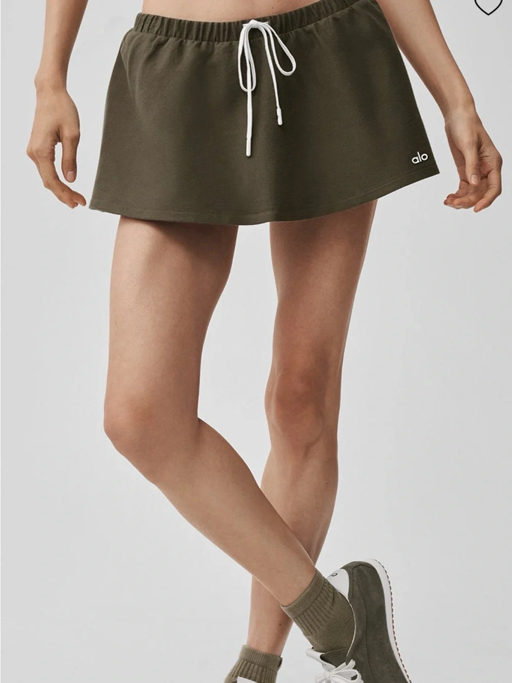 Alo low mini skirt